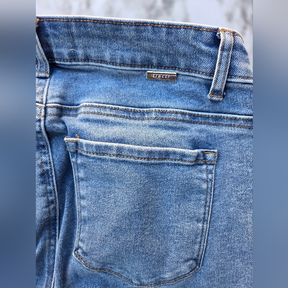 Tractr Light Blue Flare Jeans - Picture 12 of 14